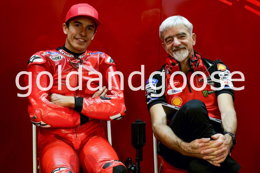 Marc Marquez,  Luigi Dall'Igna, Barcelona MotoGP Test, 19 November 2024