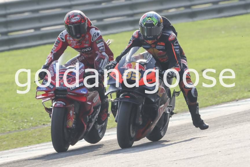 Brad Binder, Francesco Bagnaia, Sepang MotoGP Test, 7 February 2025